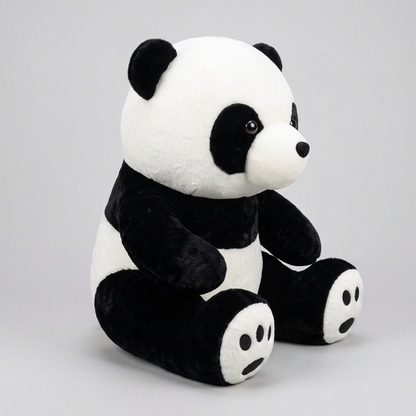 63 CM Panda Plush Soft Toy – Black & White Stuffed Bear | Happy Gift