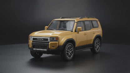 Toyota Land Cruiser Gold Die-Cast SUV Model | Happy Gift