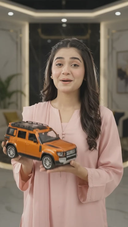 Land Rover Defender Style Remote Control SUV – Orange | Happy Gift
