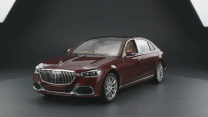 Mercedes-Benz S-Class Style Model Car – Burgundy | Happy Gift