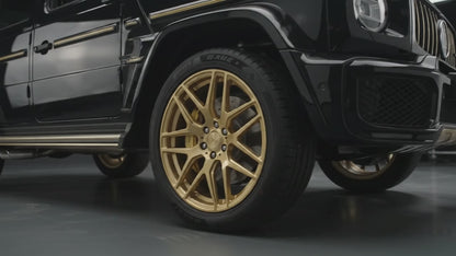 Mercedes-Benz G-Class Brabus-Style Remote Control SUV – Black & Gold | Happy Gift