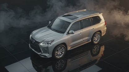 Lexus LX Silver Die-Cast SUV Model | Happy Gift