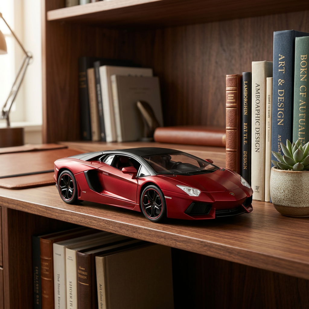 Red Die-Cast Sports Car with Opening Doors | Happy Gift