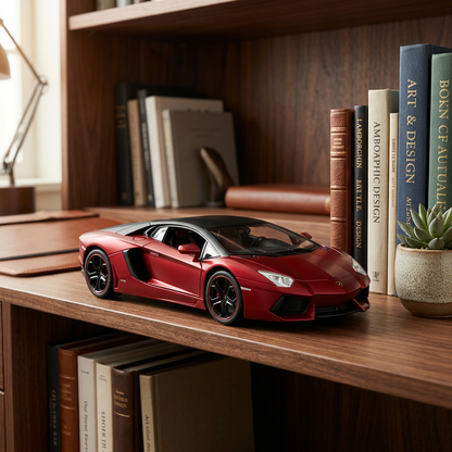 Red Die-Cast Sports Car with Opening Doors | Happy Gift