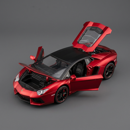 Red Die-Cast Sports Car with Opening Doors | Happy Gift