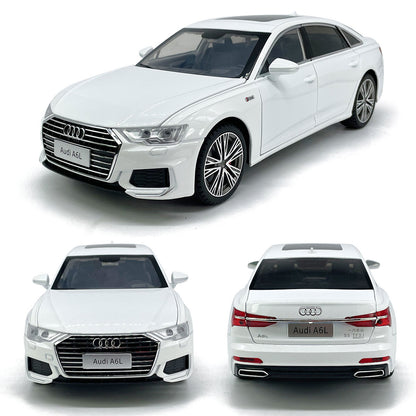 1:18 Scale Audi A6L Diecast Model Car – White