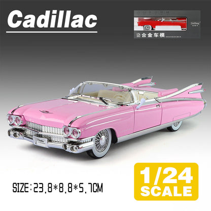 1/24 Scale Die-Cast 1959 Cadillac Eldorado Model - Premium Alloy Pink Edition