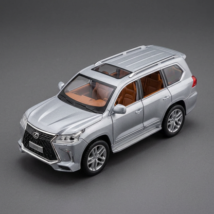 Lexus LX Silver Die-Cast SUV Model | Happy Gift