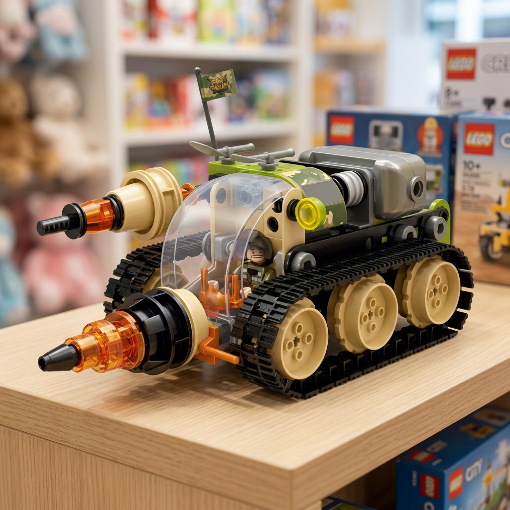 Military Vehicle Building Blocks Set | Happy Gift