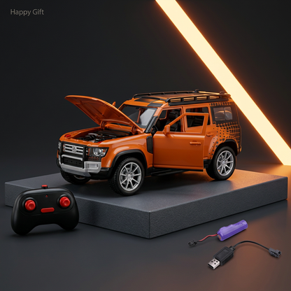 Land Rover Defender Style Remote Control SUV – Orange | Happy Gift