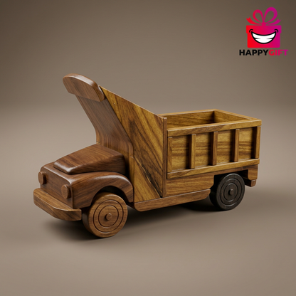 Wooden Truck Model for Home & Office Décor | Happy Gift
