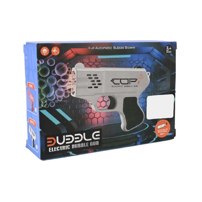 COP Electric Bubble Gun Toy – Automatic Bubble Blower for Kids