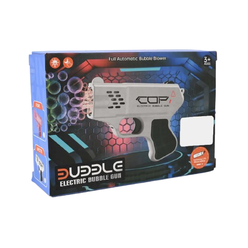 COP Electric Bubble Gun Toy – Automatic Bubble Blower for Kids